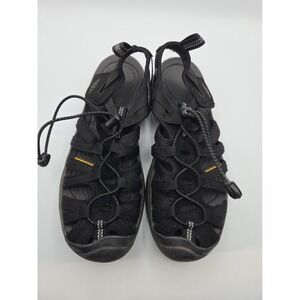 Keen Waterproof Hiking Sandals Womens 7.5 Whisper Black